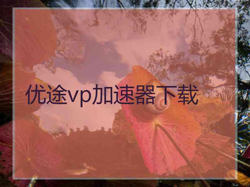 优途vp加速器下载