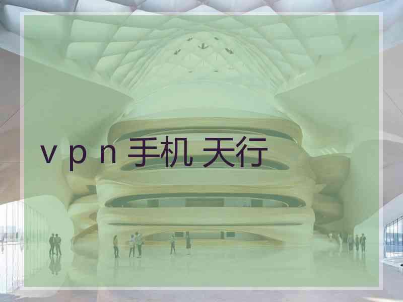 v p n 手机 天行