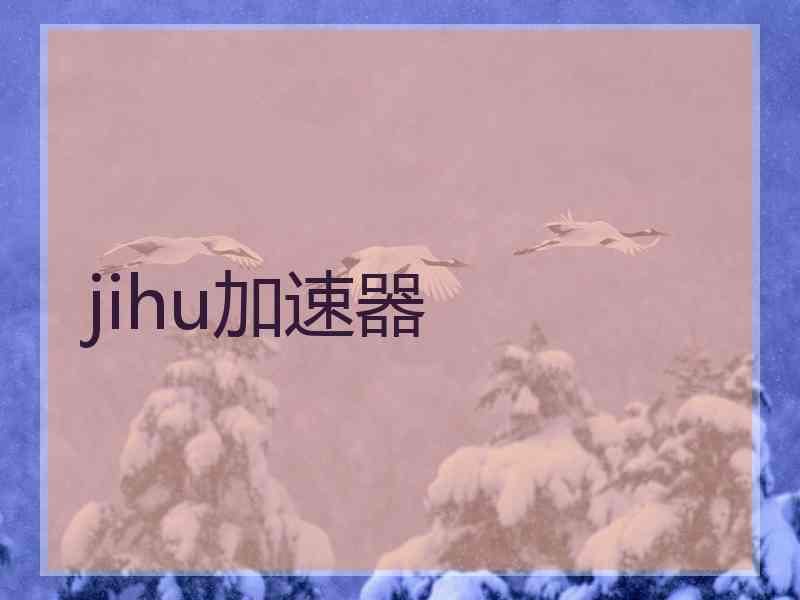 jihu加速器