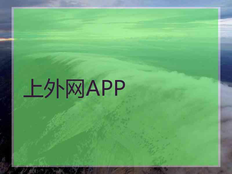 上外网APP