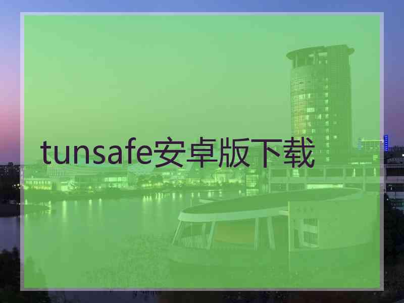 tunsafe安卓版下载