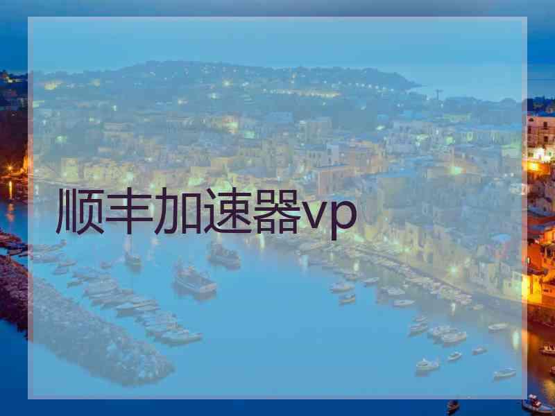 顺丰加速器vp