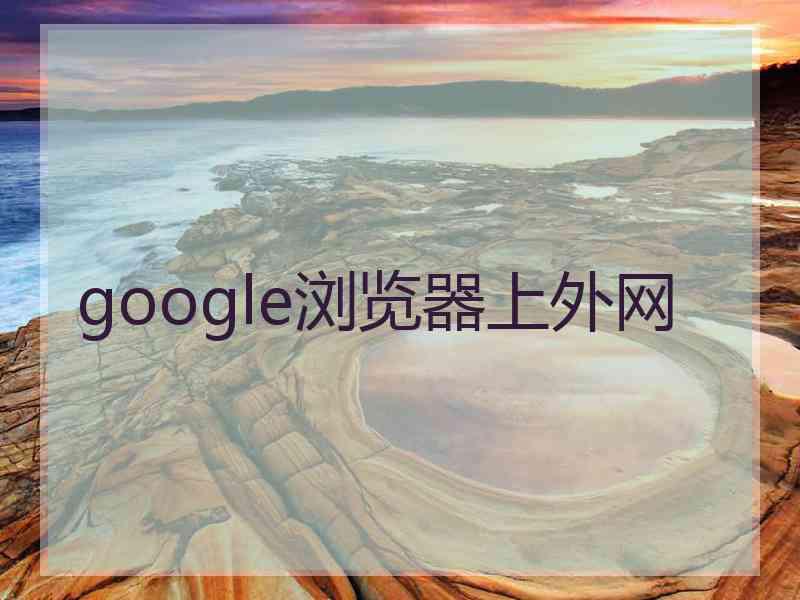 google浏览器上外网