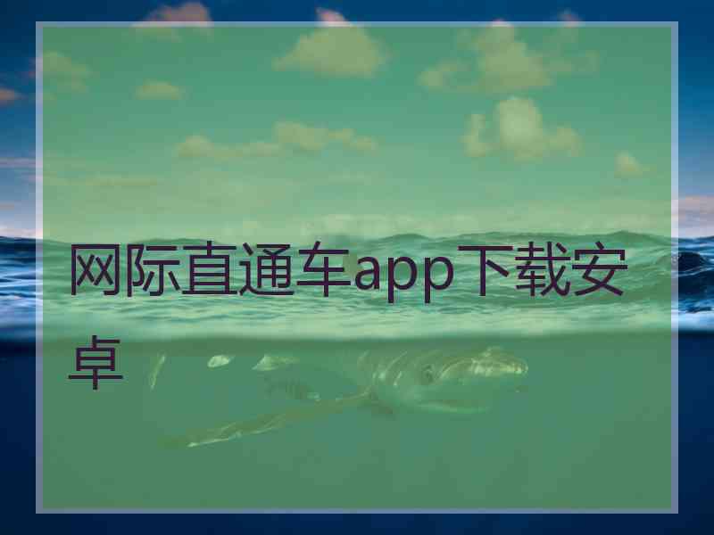 网际直通车app下载安卓