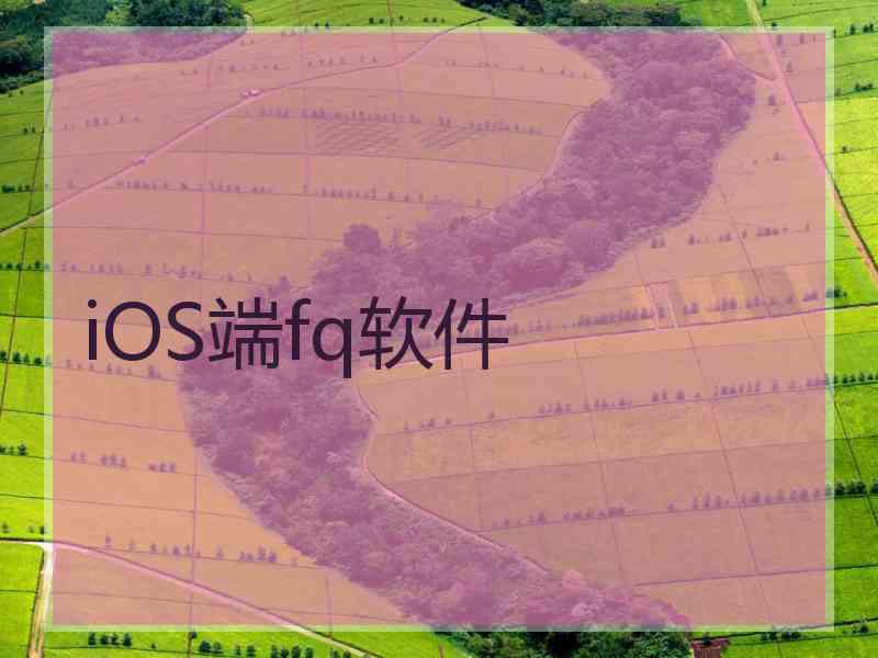 iOS端fq软件