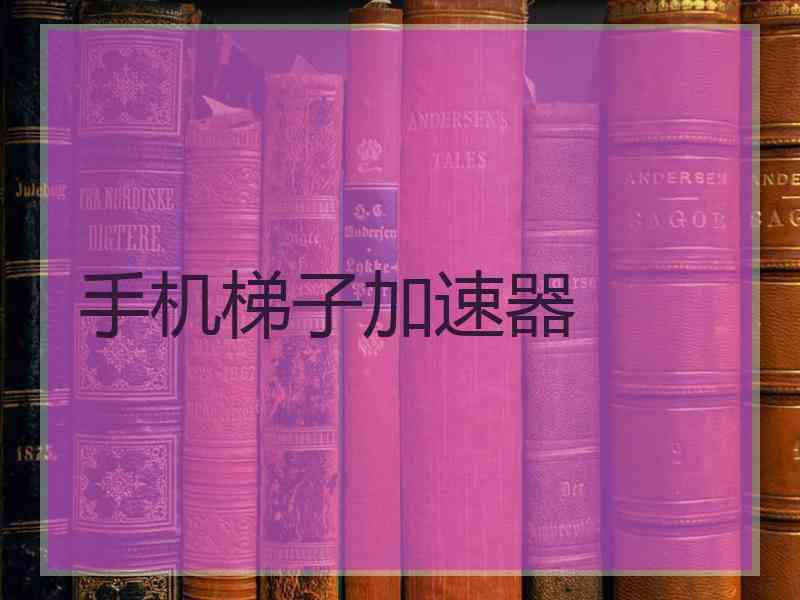 手机梯子加速器