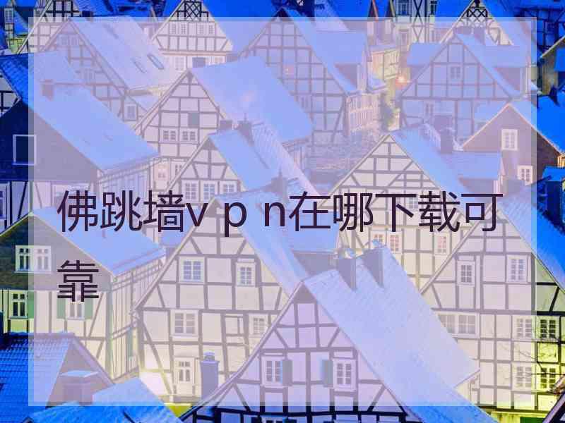 佛跳墙v p n在哪下载可靠