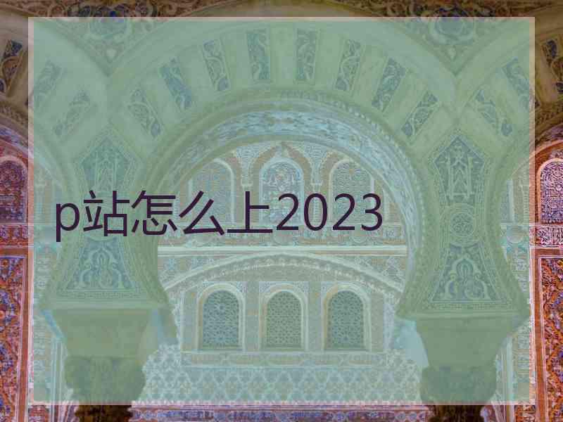 p站怎么上2023