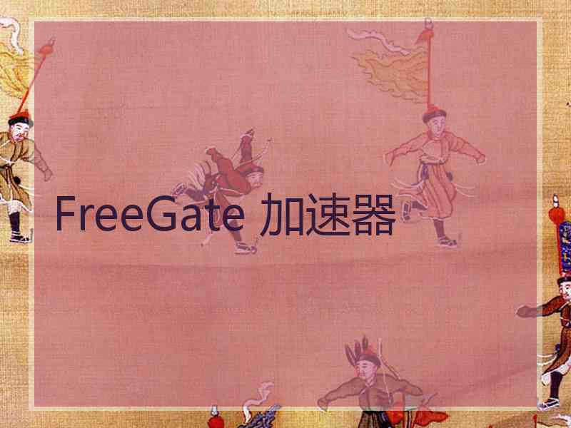 FreeGate 加速器